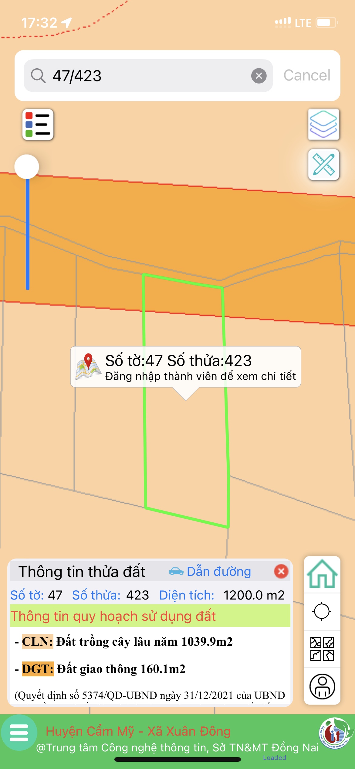 ban dat vuon co 100m² tho cu – xuan dong, cam my, dong nai