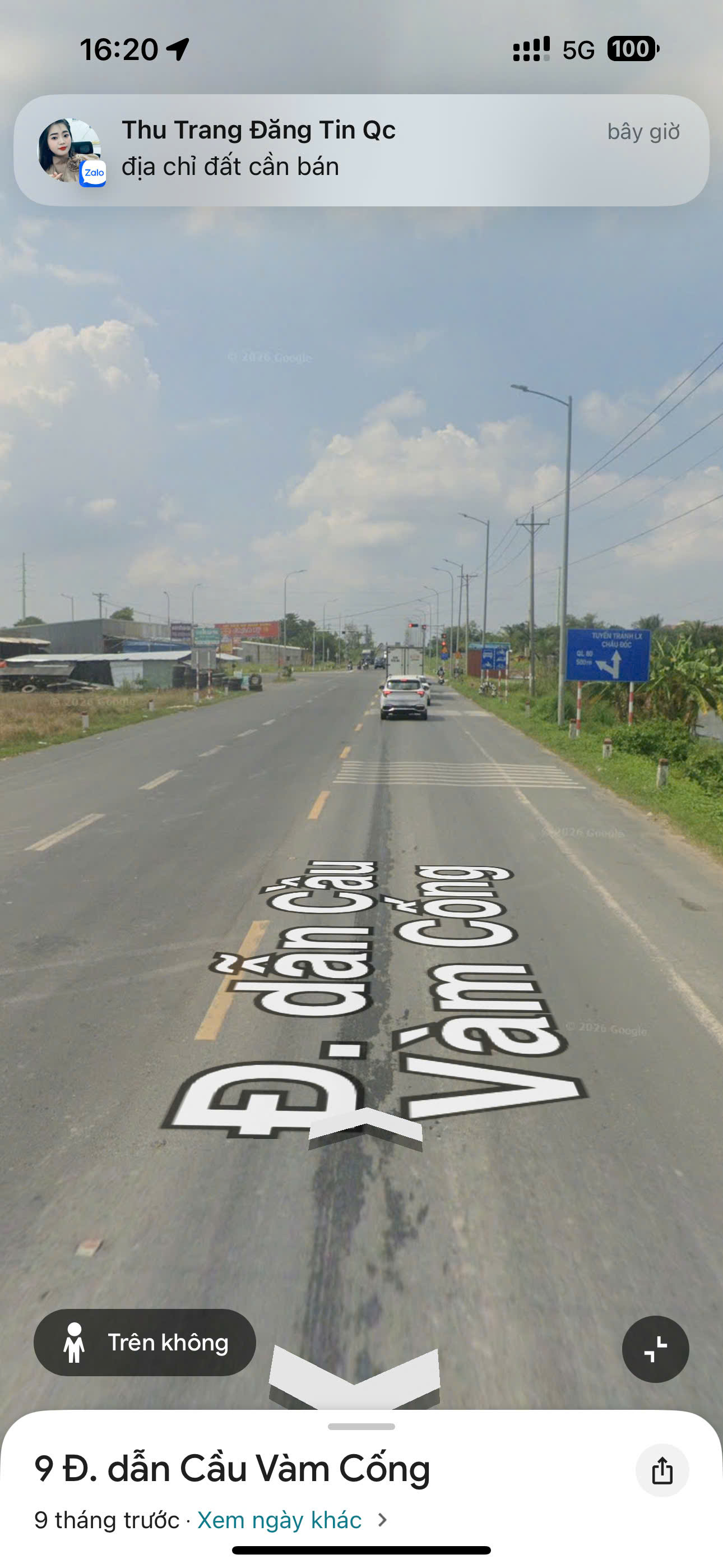 chinh chu can ban hoac cho thue quy dat vang doi dien kcn vsip – thot not, can tho