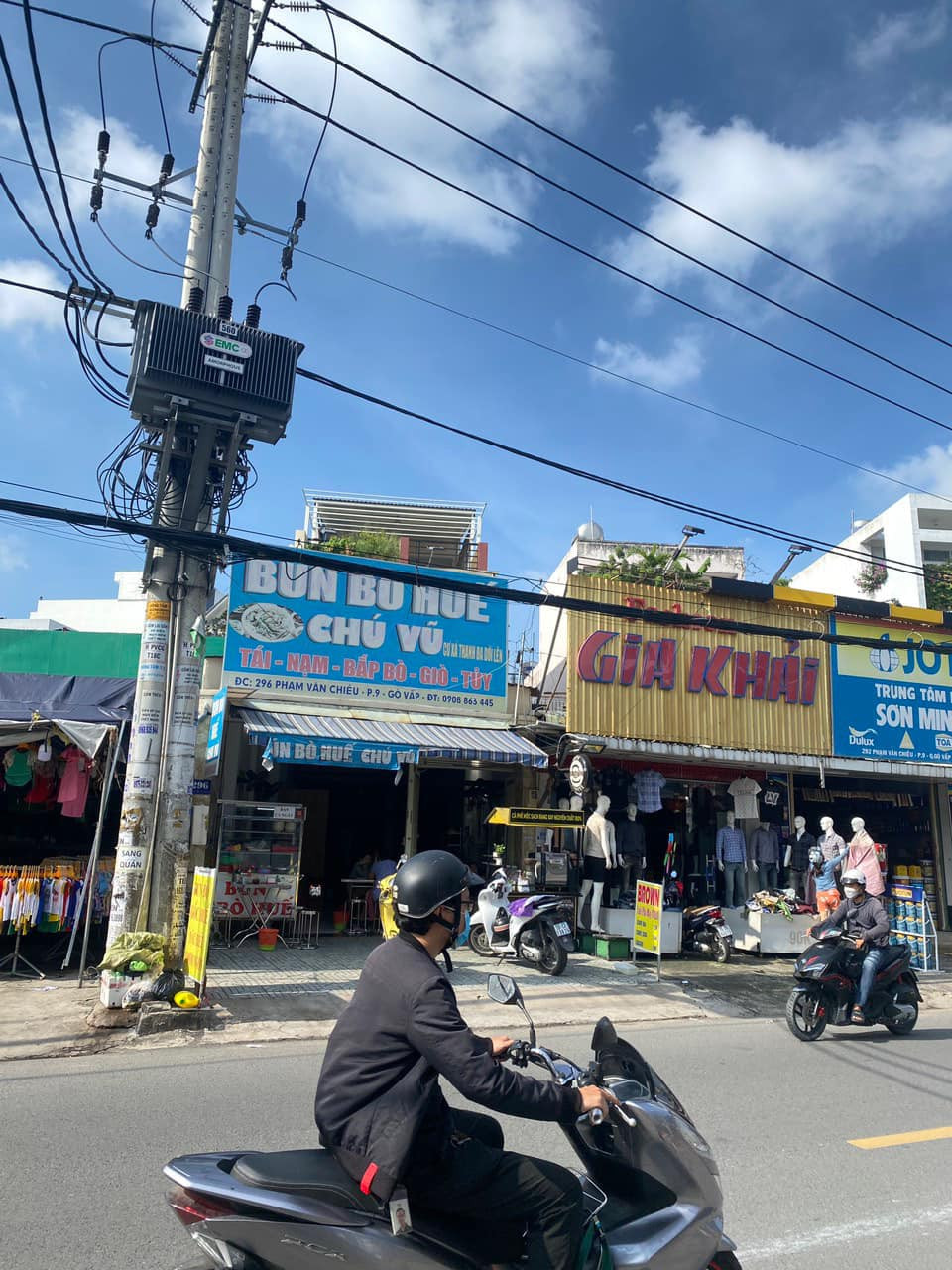 cho thue gap mat bang duong pham van chieu phuong 9, quan go vap, ho chi minh